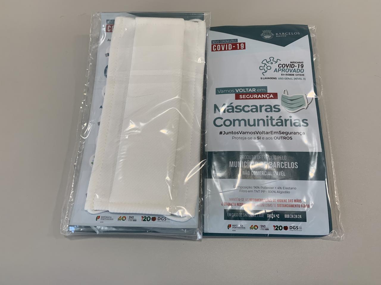 Distribuição de Máscaras Comunitárias