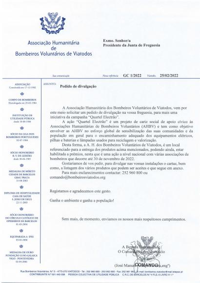 Campanha: "Quartel Electrão"
